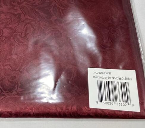 Yellowstone Wild Rag Western Bandana Scarf 100% Silk 35" Jacquard Burgundy Red in Saudi Arabia