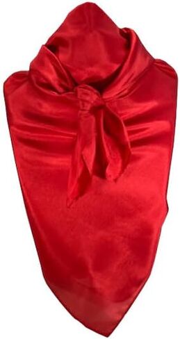 Yellowstone Wild Rag Bandana Scarf 100% Silk Solid Red in Saudi Arabia