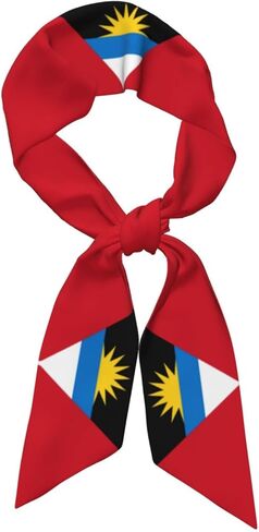 Cute Flag Head Scarfs Hair Neck Scarves For Women Purse Bag Scarf For Hats Handbag Headscarf Fashion in Saudi Arabia
