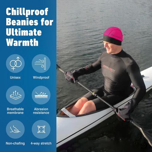 Sharkskin Chillproof Beanie (Unisex) Pink X-Small-Small in Saudi Arabia
