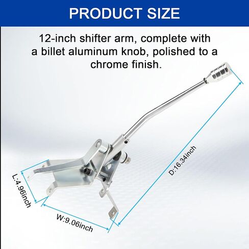PSLER 12 Inch Automatic Transmission Shifter for GM TH350 Transmission Shifter Turbo 350 Automatic in Saudi Arabia