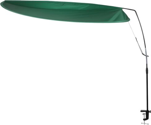 مقصورة مكتب وظل مكتب قابلان للتعديل - تصميم بيضاوي كبير جدًا مقاس 43 بوصة لتغطية أوسع، ويحجب الضوء والتشتتات، ويخلق مساحة عمل خاصة ومريحة in Kuwait