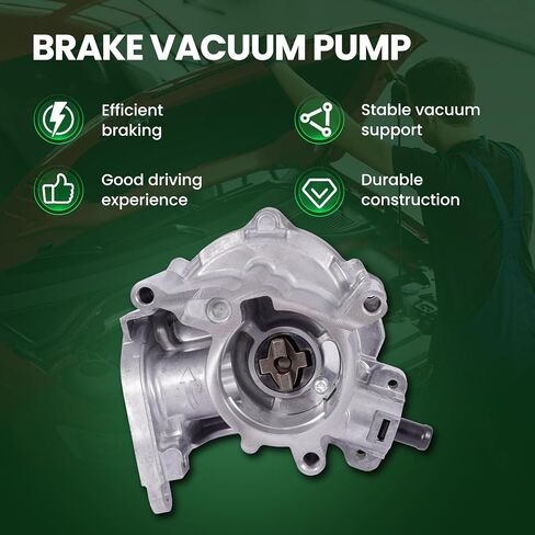 MOCA VCP182 Brake Vacuum Pump Compatible with 2015-2018 for Audi Q3 & Q3 Quattro 2.0L, 2009-2016 A4 2.0L, 2011-2016 A5 Quattro 2.0L, 2010-2016 A4 Quattro 2.0L in Saudi Arabia