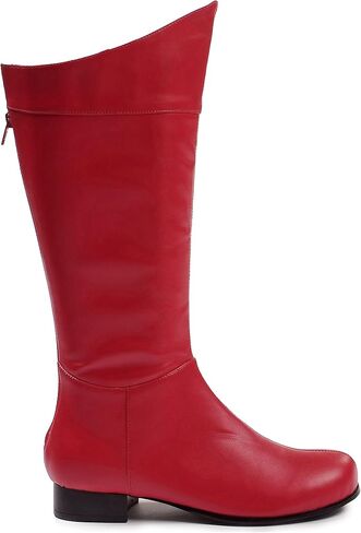Ellie Shoes Men's 121-Shazam Superhero Boots - Costume Shoes, Red Patent, Large in Saudi Arabia