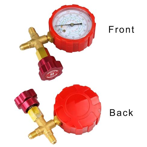 الدقة مقاييس المبردات مقاييس ضغط السيارات أداة مقاييس متعددة مجموعة لتكييف الهواء سيارة ل R22/R134/R410 in Kuwait