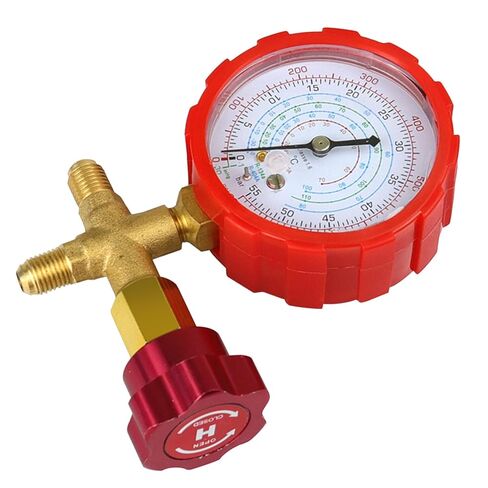 الدقة مقاييس المبردات مقاييس ضغط السيارات أداة مقاييس متعددة مجموعة لتكييف الهواء سيارة ل R22/R134/R410 in Kuwait