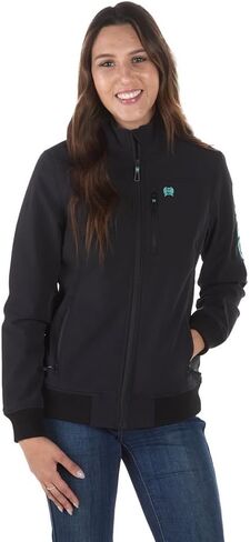 Cinch Women's Black Bonded Jacket in Saudi Arabia