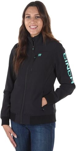 Cinch Women's Black Bonded Jacket in Saudi Arabia