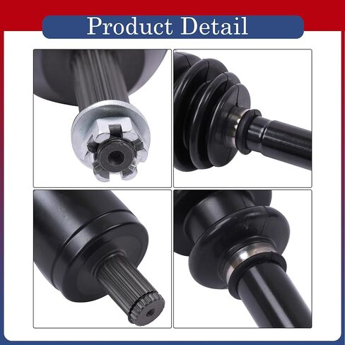 2Pcs Front CV Axles Drive Shaft Replacement for Polaris Ranger 500 700 XP 700 2005-2007 Replacement for 1332423 1380236 in Saudi Arabia