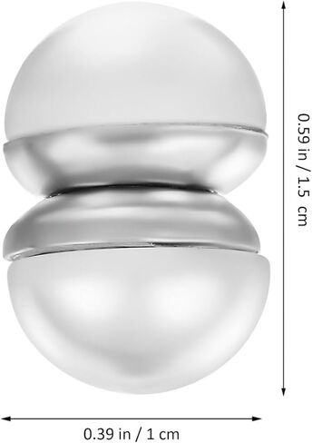 LIFKOME Closure Buttons Pearl Dress Weights Scarf Hijab Snap Pin for Clothes Hat Pin in Saudi Arabia
