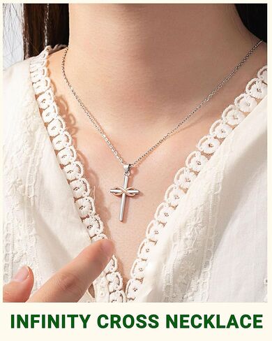 UPROMI You Are Loved and Chosen – Cross Necklace for Daughter, Christian Gifts for Teen Girls in Saudi Arabia
