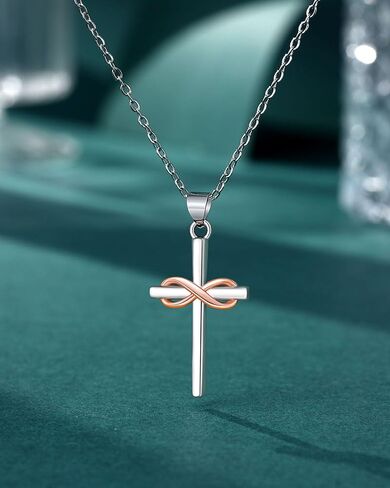 UPROMI You Are Loved and Chosen – Cross Necklace for Daughter, Christian Gifts for Teen Girls in Saudi Arabia