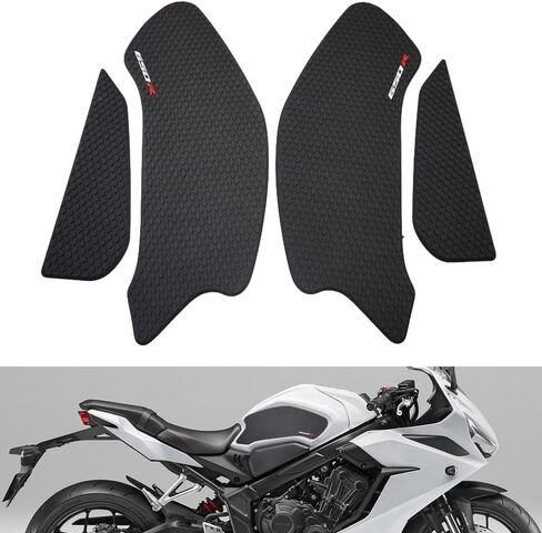 Motorcycle Tank Grip Side Decals Anti Slip Tank Pad Stickers for Honda CB650R CBR650R E-Clutch 2019 to 2024 2025 2026 Tank Grips in Saudi Arabia