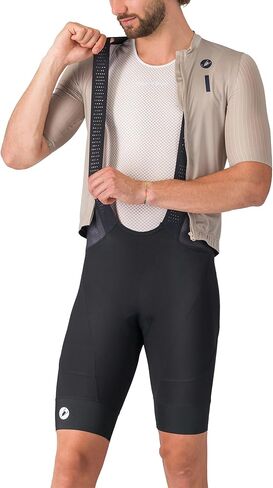 CASTELLI Men’s Endurance 4 Bibshort, Road Cycling Bibshorts, Seat Pad & Endurance Evolution Fabric for Long-Distance Comfort in Saudi Arabia