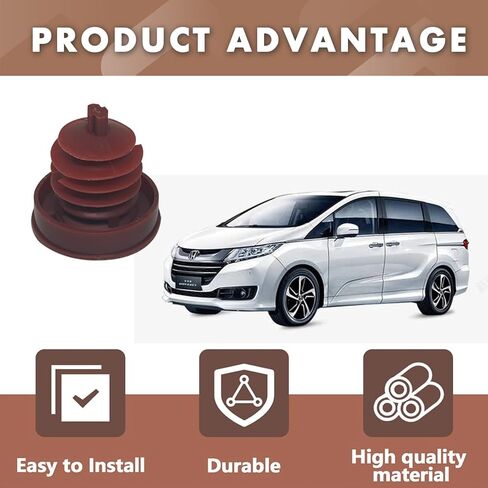 2-Pack Power Steering Reservoir Cap for Honda, Hydraulic Power Steering Reservoir Cap Replacement 53697-SB3-952, Compatible with Honda Accord Odyssey CRV Civic RD5/7 & Acura(Red) in Saudi Arabia