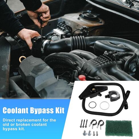 مجموعة تجاوز مبرد Uxcell لدودج لرام 5.9L MT 2003-2007 لدودج لرام 6.7L MT/AT 2007.5-2018 in Kuwait