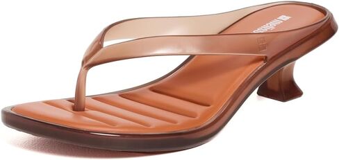 Melissa Women's Jelly Kitten Heel Flip Flops in Saudi Arabia