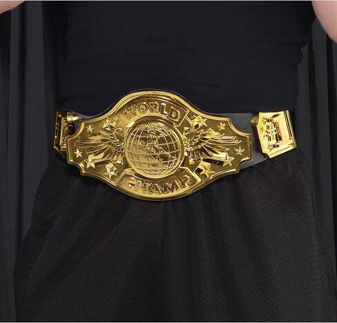 Rugged, Stylish & Comfortable Champion Belt - One-Size-Fits-Most (1 Pc.) - Perfect for Parties, Sports Enthusiasts & Wrestling Fans in Saudi Arabia