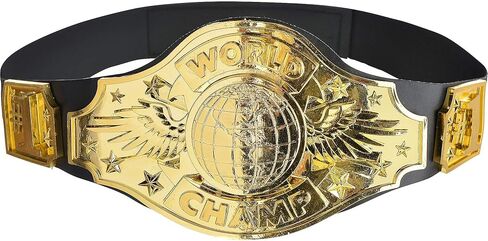 Rugged, Stylish & Comfortable Champion Belt - One-Size-Fits-Most (1 Pc.) - Perfect for Parties, Sports Enthusiasts & Wrestling Fans in Saudi Arabia