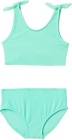 Amazon Essentials Girl's Bow Detail Two-piece Bikini Swimsuit in Saudi Arabia