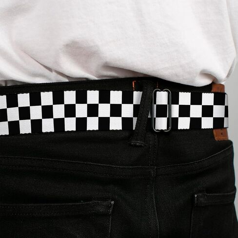 GM General Motors Belt, Seatbelt Buckle, Chevy Logo Checker Black White in Saudi Arabia