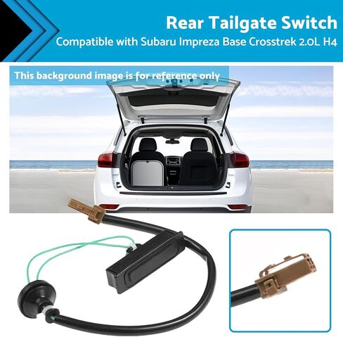 Rear Tailgate Trunk Switch Compatible with Subaru Impreza Base Crosstrek 2.0L H4 2012-2017 in Saudi Arabia