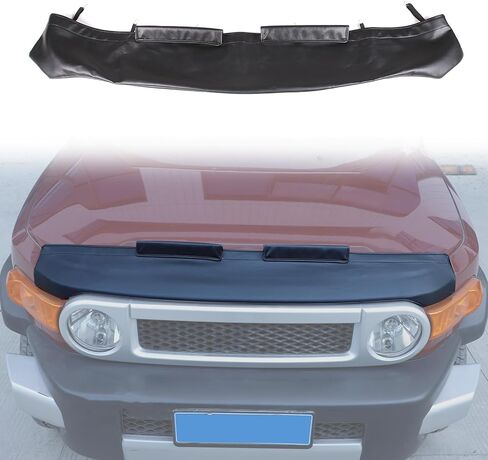 غطاء رأس غطاء محرك السيارة، غطاء حماية غطاء المحرك متوافق مع Toyot@ FJ Cruiser 2007-2021 غطاء حماية حمالة صدر غطاء محرك السيارة، غطاء تزيين حمالة صدر محرك السيارة in Kuwait