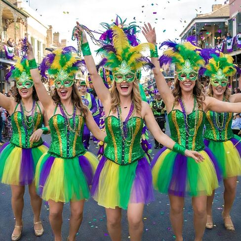 Shihanee 9 Pcs Mardi Gras Tutu Skirt Adult Rainbow Tutus Running Women Skirt Elastic Carnival Dance Costumes for Party in Saudi Arabia