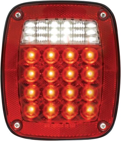 GG Grand General 80795 Red Universal 3-Stud Mount LED Tail Light with LED License Light in Saudi Arabia