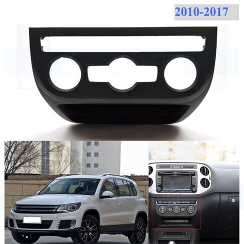 مفتاح Air Con متوافق مع VW for Tiguan 2010-2016 لوحة تكييف الهواء الأوتوماتيكية ومقعد لوحة التحكم في المناخ وصندوق التستيف السفلي in Kuwait