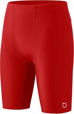 Boys Swim Jammers Youth Competitive Swim Team Trunks Quick Dry Stretch Racing Swimsuit Swimming Shorts for Boy(Red,XL) in Saudi Arabia