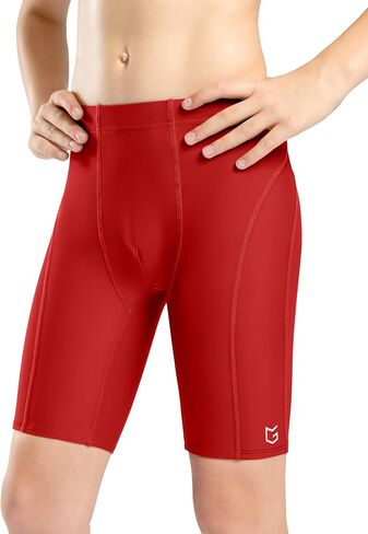 Boys Swim Jammers Youth Competitive Swim Team Trunks Quick Dry Stretch Racing Swimsuit Swimming Shorts for Boy(Red,XL) in Saudi Arabia