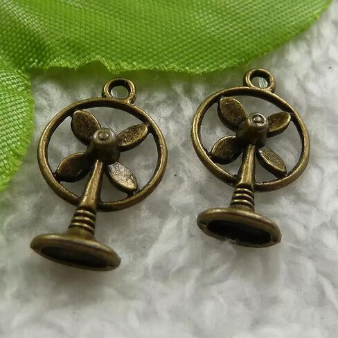 280 pcs Bronze Plated Electric Fan 20x12mm B4125 in Saudi Arabia