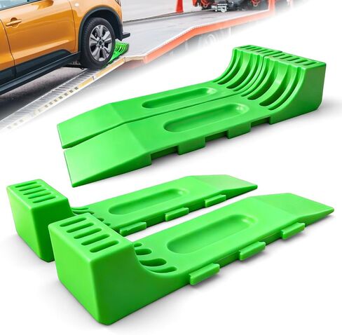4 Pack Tire Skates with Lever Adjustment - Heavy Duty Tow Truck Accessories for Car Haulers, Flat Beds, Wreckers, and Rollback Carriers in Saudi Arabia