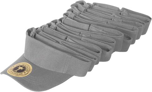 TOP HEADWEAR 12 Pack Youth Size Sun Visor Dozen Baseball Softball Caps for Kids in Saudi Arabia