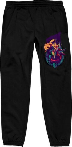 Dungeons & Dragons Four Characters Men's Black Graphic Jogger Pants in Saudi Arabia