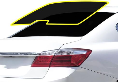 BOGAR TECH DESIGNS - مجموعة أفلام تظليل النوافذ المصنوعة من السيراميك النانو الممتاز المتوافقة مع Honda Accord 2013-2017 Front، 5% in Kuwait