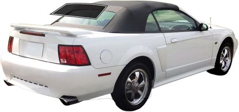 طبقة تظليل نافذة مسبقة القطع من AUTOTEK لسيارة Ford Mustang Convertible 1994-2004 للزجاج الأمامي الخلفي 5% VLT 2Ply مضاد للكسر، كتلة للأشعة فوق البنفسجية، حماية الخصوصية، سهل التركيب، لا حاجة للتشذيب، تقليل الحرارة والوهج in Kuwait