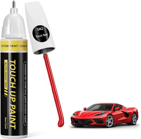 (Silver Ice Metallic (GAN) طلاء السيارة لـ GMC، طقم إصلاح خدوش طلاء السيارة، حل سريع وسهل، قلم إزالة الخدوش 2 في 1 مع لون مطابق in Kuwait
