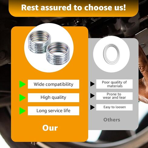 New Upgrade 15PCS Oil Crush Washer Gasket for Subaru 803916010, Compatible with Subaru Oil Drain Plug Gaskets Crush Washers for Impreza Ascent Imrpeza Crosstrek Ascent Legacy Forester WRX in Kuwait