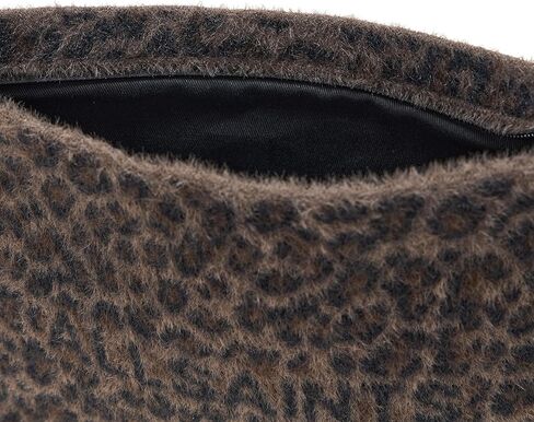 AllSaints Izzy Leopard Clutch Leopard Brown W370XD One Size in Saudi Arabia