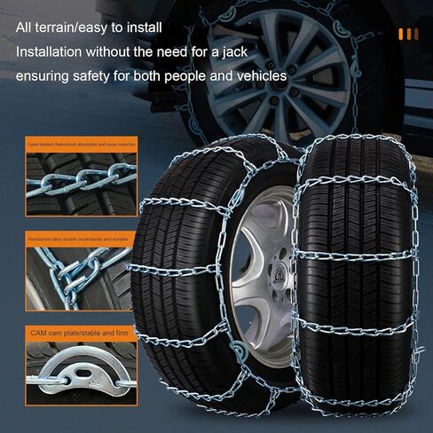سلسلة جر لإطارات الشاحنات الخفيفة - طقم من قطعتين 155/65R13 in Kuwait