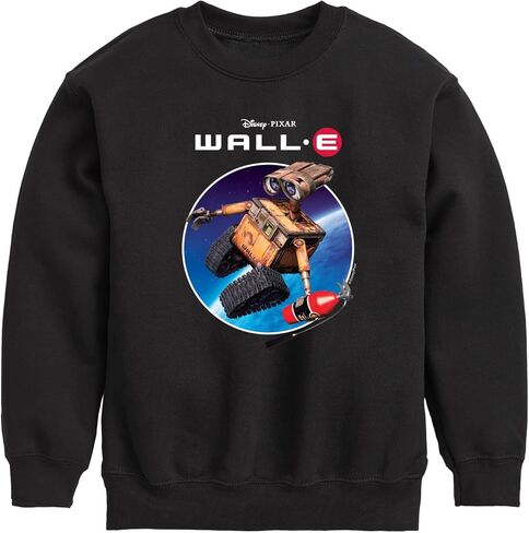 Disney Wall-E - Space Logo - Toddler & Youth Crewneck Fleece Sweatshirt in Saudi Arabia