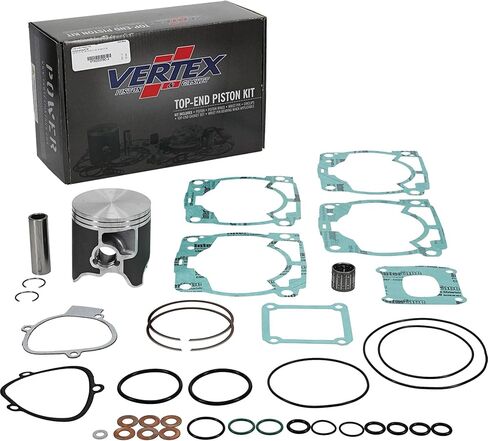 Vertex VTK23375C-3 Top End Piston Kit Compatible with/Replacement For Husqvarna TE 300 2017-2018, TX 300 2017-2019, KTM 300 XC 2017-2019, 300 XC-W, 300 XC-W Six Days 2017-2018 71.96 mm Piston Dia in Saudi Arabia
