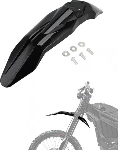 حاجز أمامي لـ Talaria Sting، واقي الطين للدراجة النارية واقي الطين للدراجة الترابية الكهربائية Ebike Taparia Sting MX3/Taparia Sting R MX4/Taparia Sting MX5 Pro أسود in Kuwait