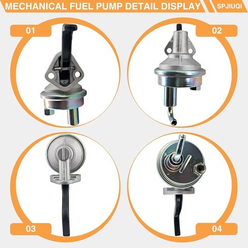 Mechanical Fuel Pump M4868 SP1169MP 40680 B0170P 602-1106 Fits Pontiac GTO Firebird LeMans Tempest Catalina 5.7L 6.6L 7.0L 350 400 428 V8 Engines 1969 70 71 72 Muscle Car Series in Saudi Arabia