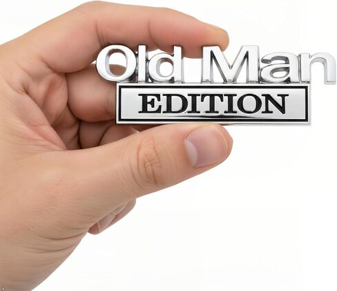 ملصقات ممتص الصدمات للشاحنة من DROTE، قطعتان من ملصقات السيارات شعارات ثلاثية الأبعاد مرتفعة لاصقة قوية على الباب الخلفي وحروف من سبيكة ملحقات شاحنة السيارة (فضي وأسود، قطعتان) in Kuwait