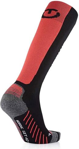 Therm-ic Unisex Heated Nordic Ski Socks | Ultra Warm Merino Wool Knee Height Insulated Socks with S.E.T. Heating (Socks Only) in Saudi Arabia