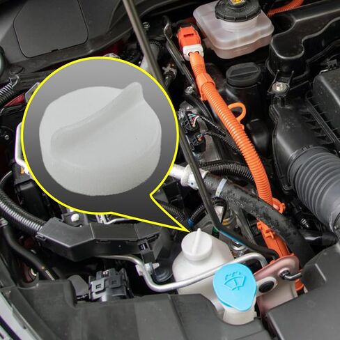 19109-PH1-620 Radiator Coolant Reservoir Overflow Tank Cap Compatible with 1985-1989, 2001-2012, 2022-2024 Honda Accord Civic CR-V HR-V Prelude | Acura EL RDX RSX Replaces# 19109PH1620, 54227 in Saudi Arabia