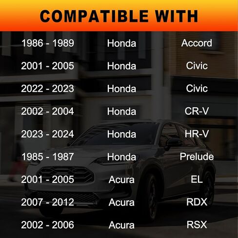 19109-PH1-620 Radiator Coolant Reservoir Overflow Tank Cap Compatible with 1985-1989, 2001-2012, 2022-2024 Honda Accord Civic CR-V HR-V Prelude | Acura EL RDX RSX Replaces# 19109PH1620, 54227 in Saudi Arabia